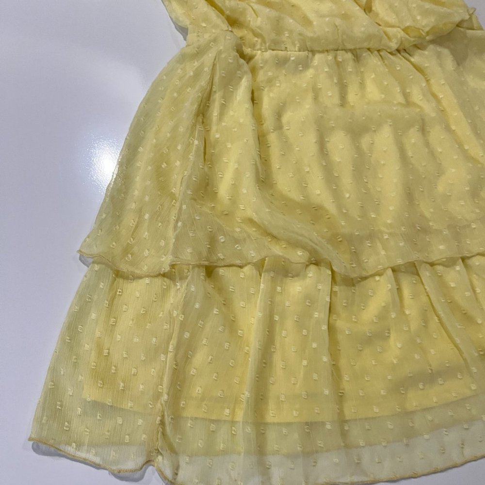 H&M Yellow Ruffle Dress - Picture 4 of 10